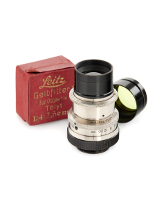 Leitz f. C-Mount Tele-Anastigmat 4/7.5cm black/nickel