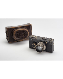 Zeiss Ikon Contax I Type 7 w. Sonnar 2/5cm & Case #Z.46169