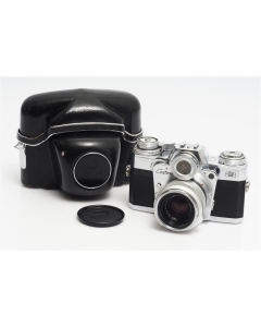 Zeiss Ikon Contarex Bullseye w. Planar 2/50mm Seriennummer: E92525