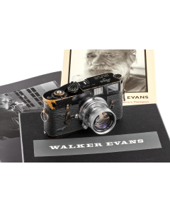 Leica M2 black paint 'Walker Evans'