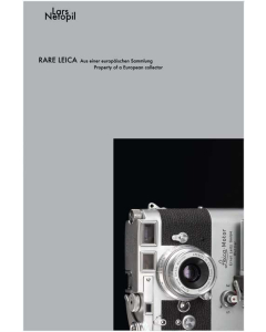 Rare Leica - Photo Book - Signed by the author Lars Netopil