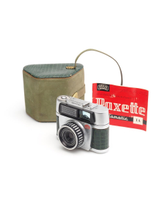 Braun Paxette Electromatic Luxus Green w. Case