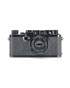 Leica IIIf schwarz lackiert Schwedisches Militär / Leica IIIf black paint Swedish Military